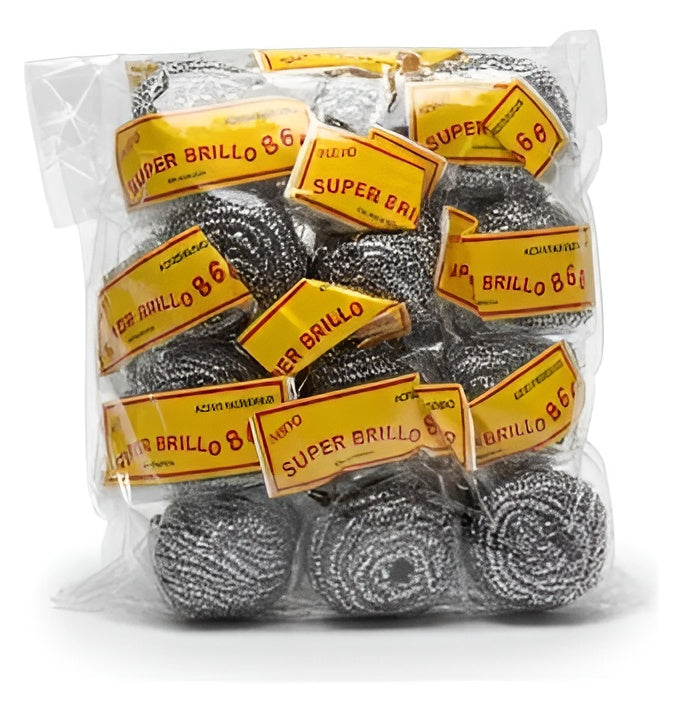 ESPONJA ACERO SUPER BRILLO 50G.