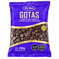 COBERTURA GOTAS BITTER KRÖN 250G.