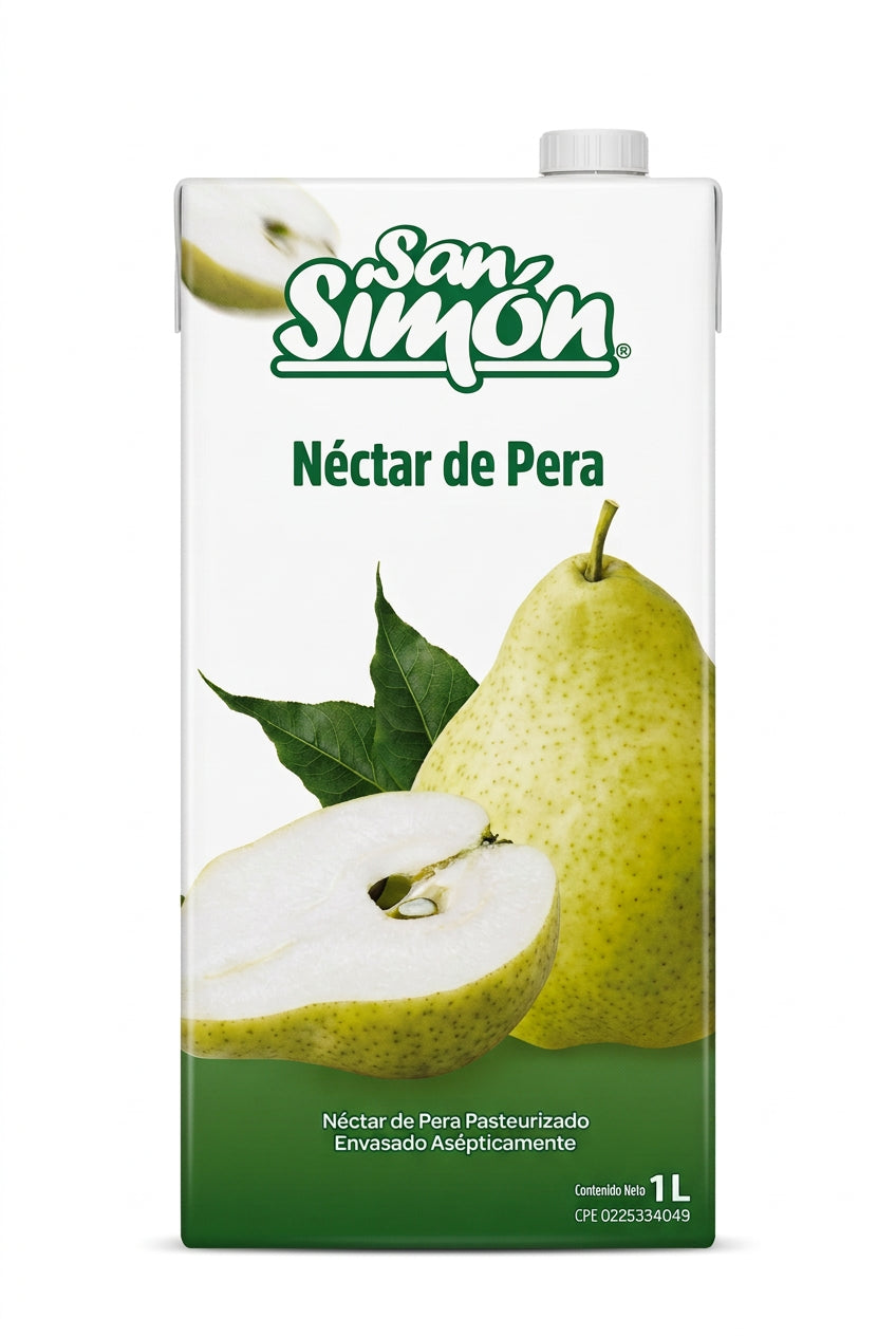 NECTAR DE PERA SAN SIMON 1 L
