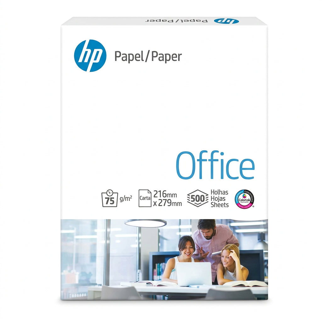 RESMA DE PAPEL HP CARTA 500 UNIDADES