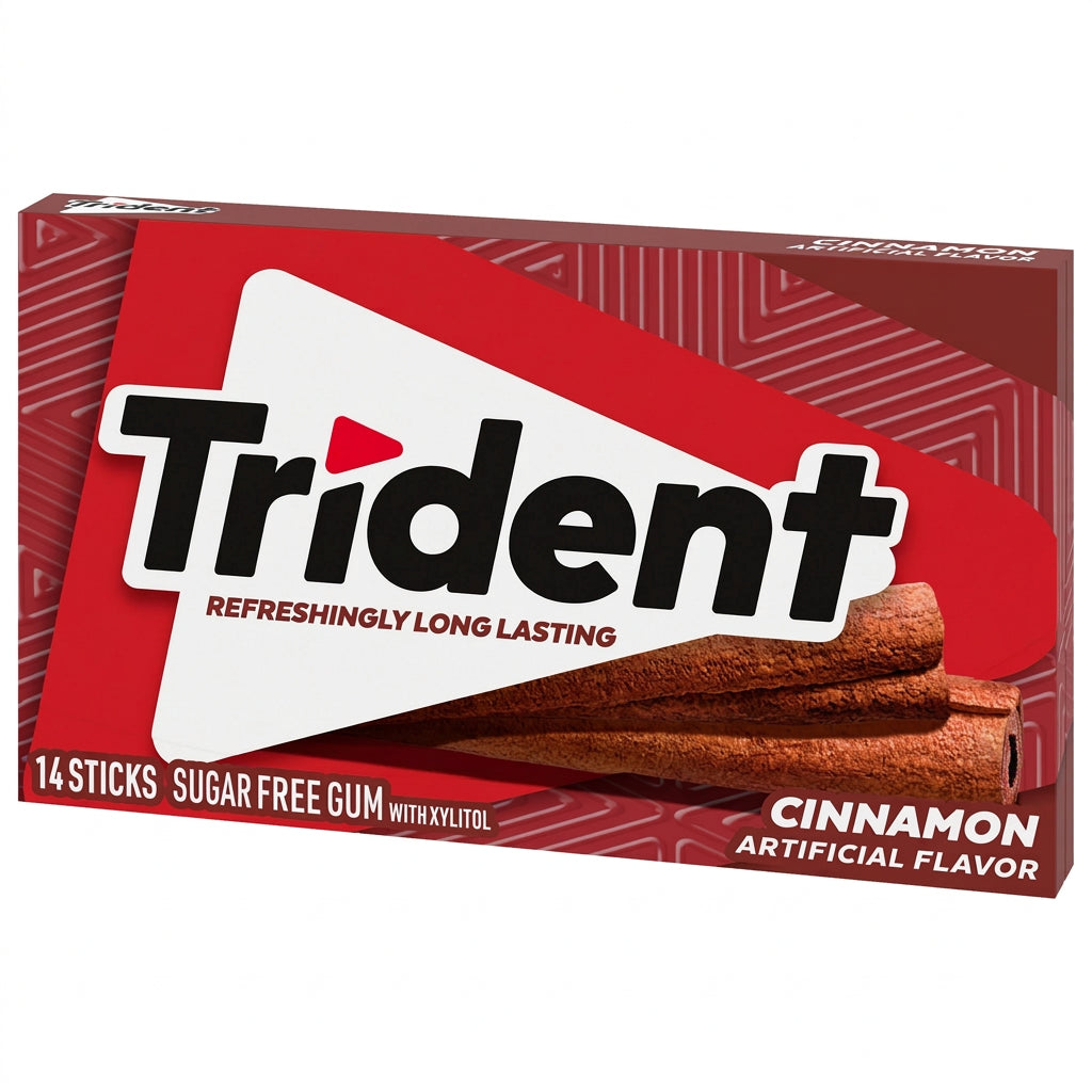 TRIDENT CINNAMON 14 STICKS.
