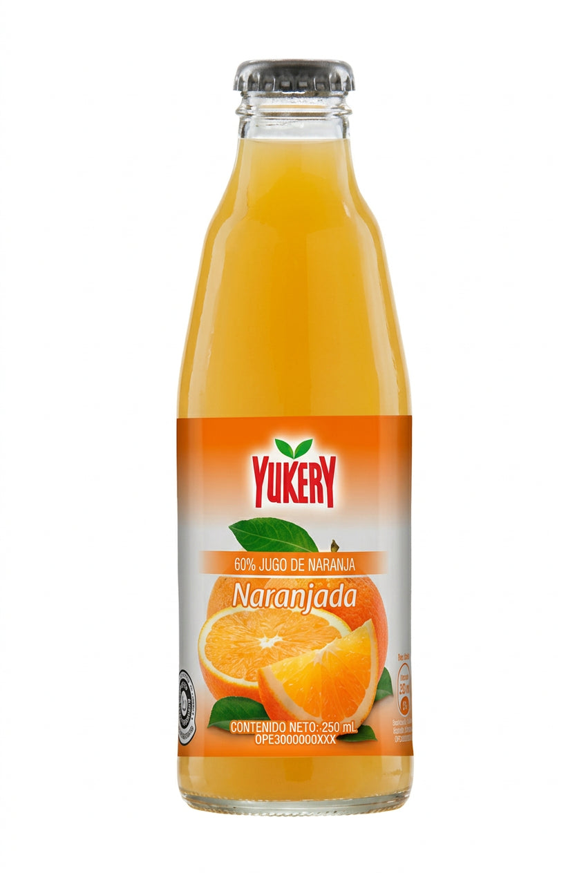 YUKERY NARANJADA 250 cm³