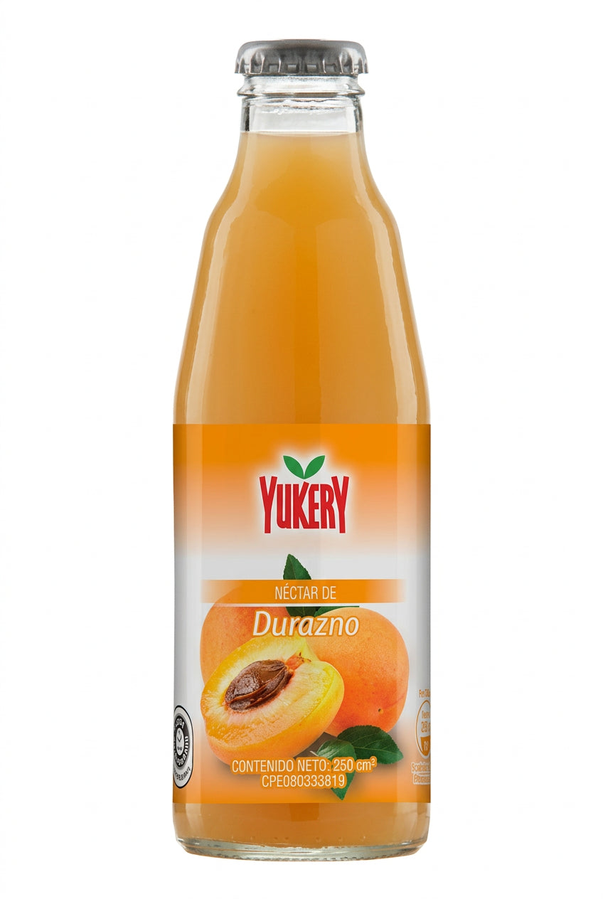 YUKERY NECTAR DE DURAZNO 250 cm³
